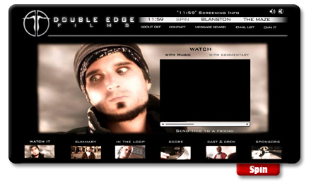Spin website screenshot